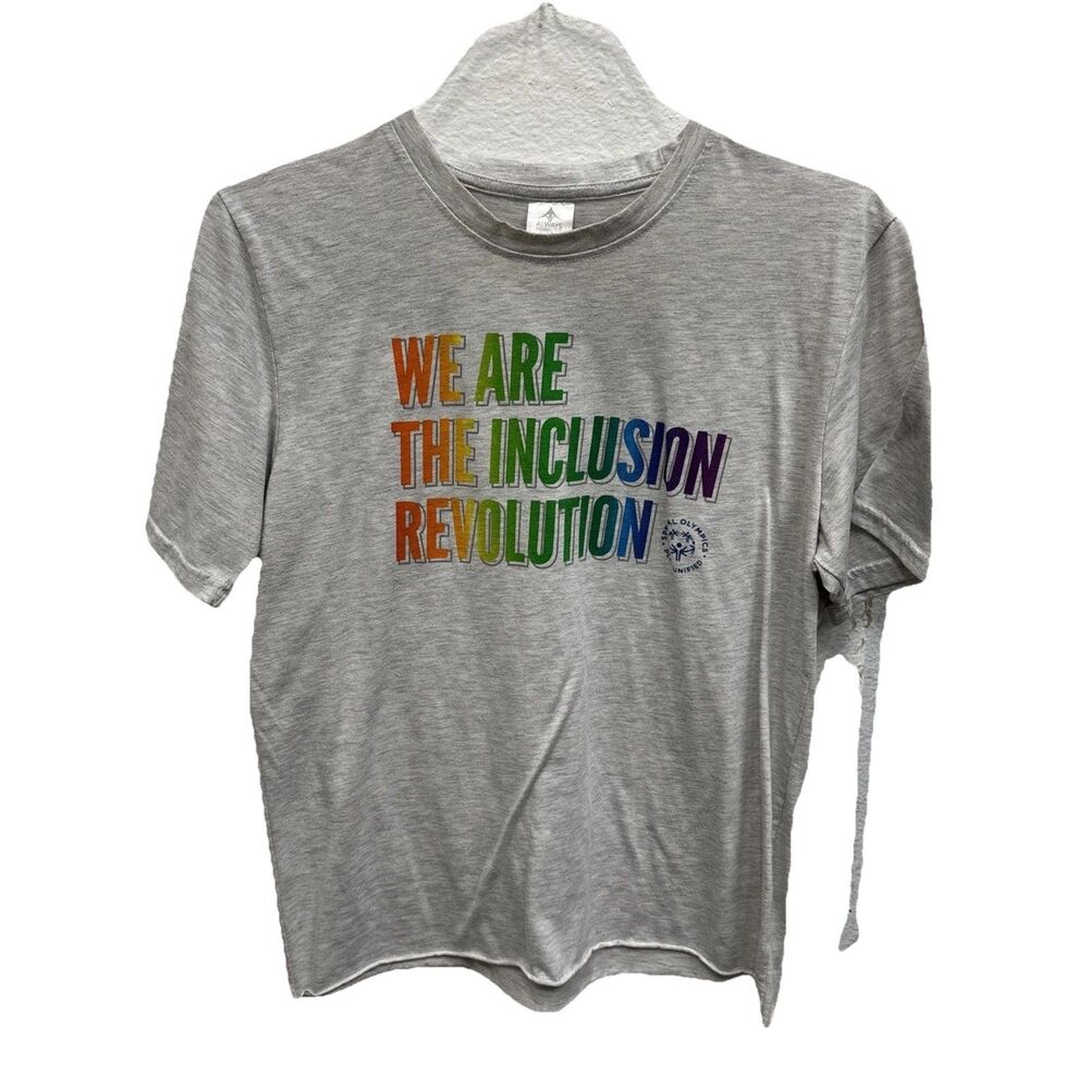 Special Olympics Southern California T Shirt Gray  M Always Advancing Inclusion